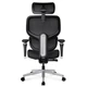 Крісло Mealux D2 Air Fabric Black (арт. HF-D2 F/B) - изображение 13