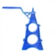Кальян Garden Hookah Blue 6305-1 54см синий анодированный алюминий с диффузором полный комплект - изображение 4