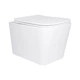 Унитаз подвесной Qtap Tern Ultra Quiet безободочный с сиденьем Soft-close WHITE QT17332303AW - изображение 1