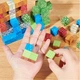Магнитный конструктор для детей в стиле пиксельной игры Майнкрафт (Minecraft), 100 деталей - изображение 6