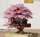 Конструктор Цветущие вишневое дерево серия Бонсай домик на дереве constructor Cherry tree in bloom - изображение 1