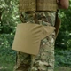Сидушка-каремат Kiborg 20mm (посилена) Cordura Coyote під бронепакет - зображення 7