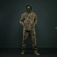 Армейский демисезонный костюм Kiborg Пиксель из материала Softshell 52р - изображение 8