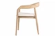 Обідній стілець з підлокітниками Denali Savanna beige natural wood - изображение 4
