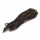 Шнур Паракорд Полиэстер и Спандекс 16-ти слойный, Темно-коричневый, 2мм, 5 м - изображение 6