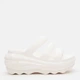 Женские шлепанцы для пляжа Crocs Mega Crush Triple Strap Chk 209842-0WV 41-42 (M8/W10) 26 см Chalk (196265688821) - изображение 1