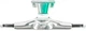 Подвески для скейтборда TENSOR ALUM STENCIL MIRROR Raw/Green Fade 5.5 - изображение 2