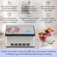 Профессиональная Фреоновая мороженица Klarstein Dolce Bacio Smart Нержавеющая сталь - изображение 14