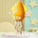 Танцующий Кальмар Tummy Time осьминог интерактивная игрушка для детей желтый - изображение 5