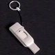 Флешка BauTech USB Type-C с отпечатком пальца металлическая 128 Gb Серый (1016-003-02) - изображение 13