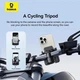 Держатель для телефона Baseus Gotrip Series Bike Phone Mount на велосипед, мопед, мотоцикл (C40572301111-00) Black - изображение 13