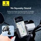 Держатель для телефона Baseus Gotrip Series Bike Phone Mount на велосипед, мопед, мотоцикл (C40572301111-00) Black - изображение 14