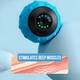 Массажный мяч BauTech перезаряжаемый вибрационный 9.5 см Синий (1016-121-00) - изображение 9