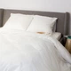Комплект постільної білизни ТЕП Евро 200х215 см Happy Sleep Optical White Ранфорс (2-03796_31533) - изображение 3