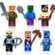 Магнитный конструктор minecraft Magnetic Cube 320 деталей кубики конструкторы для взрослых и детей майнкрафт огромный меч - изображение 4