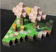 Магнитный конструктор minecraft Magnetic Cube 128 деталей кубики конструкторы для взрослых и детей майнкрафт вечеринка с сакурами - изображение 4
