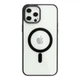 Чохол NEW TPU Color with Magsafe для iPhone 12 Pro Max Колір White - изображение 9