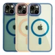 Чохол TPU+PC+Metal Calais with MagSafe для iPhone 13 Колір Dark Blue - изображение 2