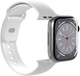 Ремінець Puro Icon Silicone Strap для Apple Watch 38/40/41 mm 2 шт. White (8018417441363) - зображення 3