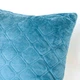 Подушка декоративна "VELOUR" Синя, 50x70 - изображение 5
