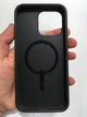 Чехол противоударный тканевый ZAGG Gear4 London MagSafe для Iphone 15 Pro (6.1") Black Geo - изображение 6