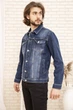 Джинсовая куртка мужская, цвет синий, 157R4606, XXL - изображение 3