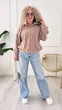 Жіночий кашеміровий кардиган з капюшоном Uaclothes 42-46 Капучино (like34223-146301360) - изображение 1