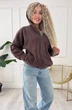 Жіночий кашеміровий кардиган з капюшоном Uaclothes 48-54 Коричневий (like34224-1463113121) - изображение 2