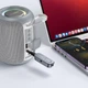 Адаптер аудио приемник передатчик звука BOROFONE BC51 AUX, Bluetooth 5.4 Серый - изображение 8