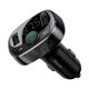 Автомобильный FM-трансмиттер модулятор и зарядный адаптер Baseus T Shaped Car Bluetooth MP3 Player S-09A (Standard Edition) |Bluetooth 4.2, 2USB, TF, 3.4A, LED-дисплей, многоуровневая защита, универсальная совместимость| Черный - изображение 11