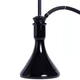 Кальян Tiaga Hookah Classic Black дизайнерский Тяга Хука 57 см нержавейка с напылением с 14 мм диаметром на уплотнителе с диффузором чёрный - изображение 4