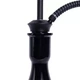 Кальян Tiaga Hookah Classic Black дизайнерский Тяга Хука 57 см нержавейка с напылением с 14 мм диаметром на уплотнителе с диффузором чёрный - изображение 3