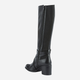 Kozaki damskie skorzane Geox D26FSC00043-C9999 41 Czarne (8050036686107) (955555906623911) - Outlet - obraz 3