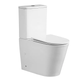 Унитаз-компакт Mixxus BEVEL-0407-T1 630х350х795mm, система смыва TORNADO 1.0 (MI6690) - изображение 1