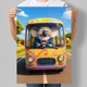 Постер для детской комнаты Коала Бастер Мун (м/ф «Пой») А3 30х42 см (DYT033_А3) - изображение 1