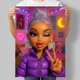 Постер для девочки-подростка в стиле куклы Bratz селфи в комнате А3 30х42 см (DYT043_А3) - изображение 1