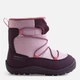 Детские зимние сапоги для девочки Reima Ensilumi Kids 5400163A-4960 24 Темно-бордовые (6438557279459) - изображение 1