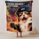 Плед патриотический 3D Кошачья Революция 12370 135х160 см - изображение 2