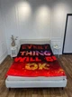 Плед 3D мотивационный "EVERY THING WILL BE OK №2" 12828 135х160 см - изображение 4