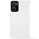 Чохол-книга Crazy Horse Clasic для Motorola Moto E15 White (Strong) (66733) - зображення 3