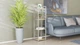 Етажерка 4/34 Ferrum-decor Серії Конект 120x34x28 сірий ДСП Дуб Сонома 16мм (FRD-104286) - зображення 2