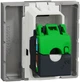 Розетка комп'ютерна RJ45 Schneider Electric Unica New категорія 5UTP 2 модулі алюміній NU341130 - зображення 2