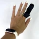 Фиксатор на палец руки с липучкой Finger Splint Doctor, ортез-бандаж для стабилизации и защиты пальца при растяжениях, переломах, вывихах, артрите и травмах, универсальный размер Черный, FSDA-1-Black - изображение 11