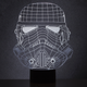 Lampka nocna Thumbs Up Storm Trooper Wire Framed Light (5060820070350) - obraz 3