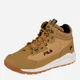 Мужские демисезонные ботинки Fila Alpha Mid FFM0168-70010 40 25.5 см Коричневые (8719477729469) - изображение 4
