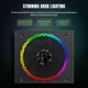 Блок питания GameMax RGB 1050G 1050W 80+ Gold (RGB 1050G) Black - изображение 9