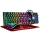 Игровой комплект Gaming Combo 4-in-1 T-Wolf TF-400 (клавиатура, мышь, наушники, коврик) геймерский комплект - изображение 11