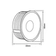 LED модуль Violux QUANTUM MR16 8W 3000K 700Lm, світлодіодний модуль для точкових світильників Ø50×22 мм - изображение 3