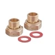 Комплект для подключения счетчика воды с накидной гайкой Nolf NFC.460-SET - 1/2"-3/4" (NF3242) - изображение 3