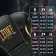 Боксерские перчатки Leone GN059D Black/Gold 14 унций (GN059D_Bl/Gold_14oz) - изображение 9